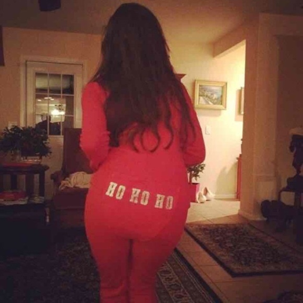 !!SOLD!! VS Onesie Red HO HO HO